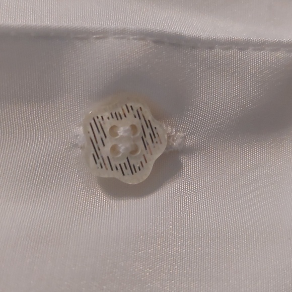 Vintage white long‎ sleeved blouse - Picture 6 of 6